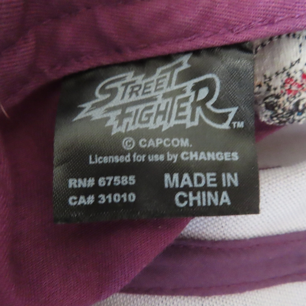 Changes Streetfighter Capcom Hat Snapback Maroon … - image 8